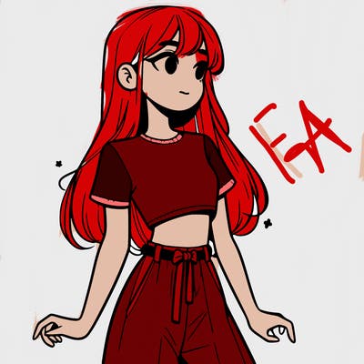 girl in a cute crop top