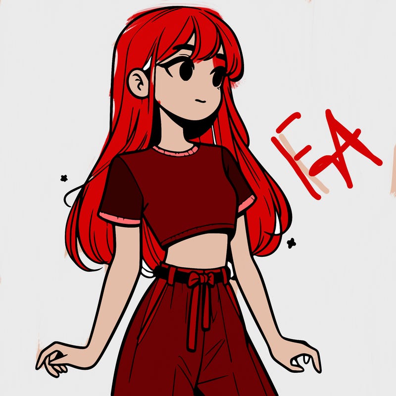 girl in a cute crop top