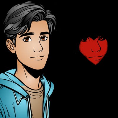 realistic teenage boy