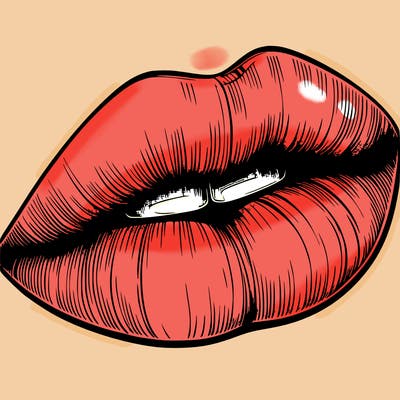 realistic lips