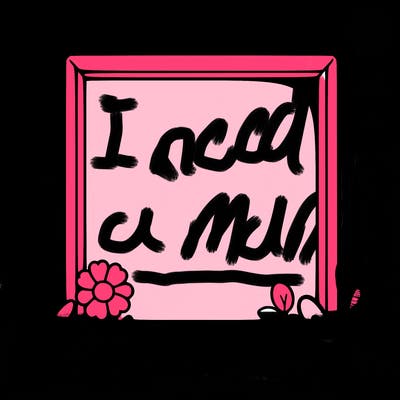 a big square that’s blank