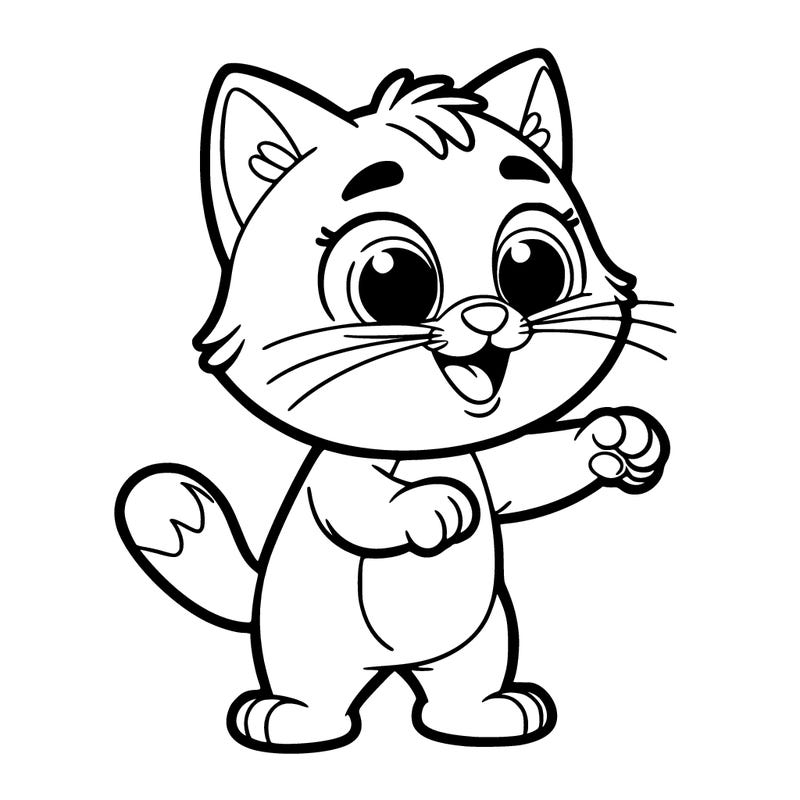 animated cat