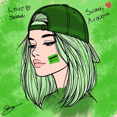 realistic  girl with a backwards hat