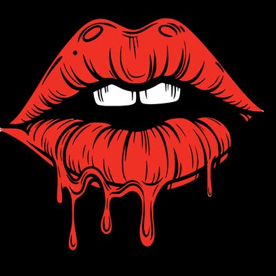 lips that look realistic and drip