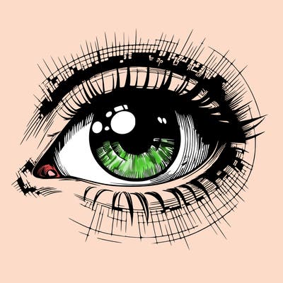 realistic eye
