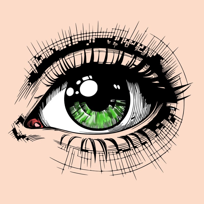 realistic eye