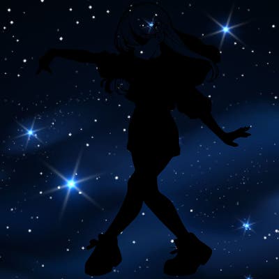 realistic girl danceing