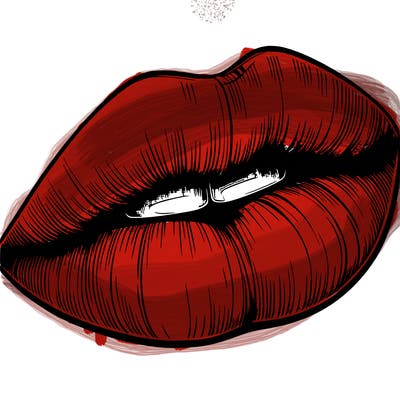 realistic lips