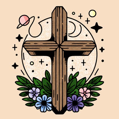 aesthetic cross