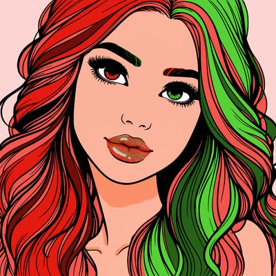 beautiful realistic girl