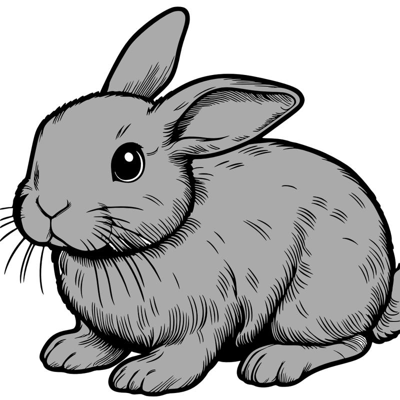 realistic bunny