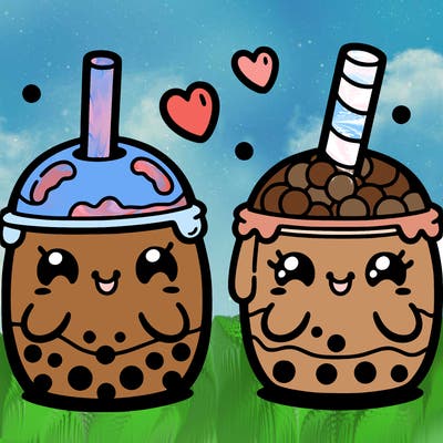 cute boba tea