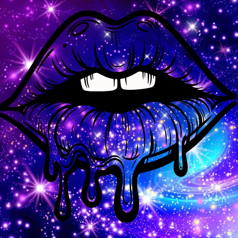 lips that look realistic and drip