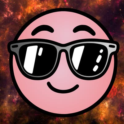 emoji with sunglasses