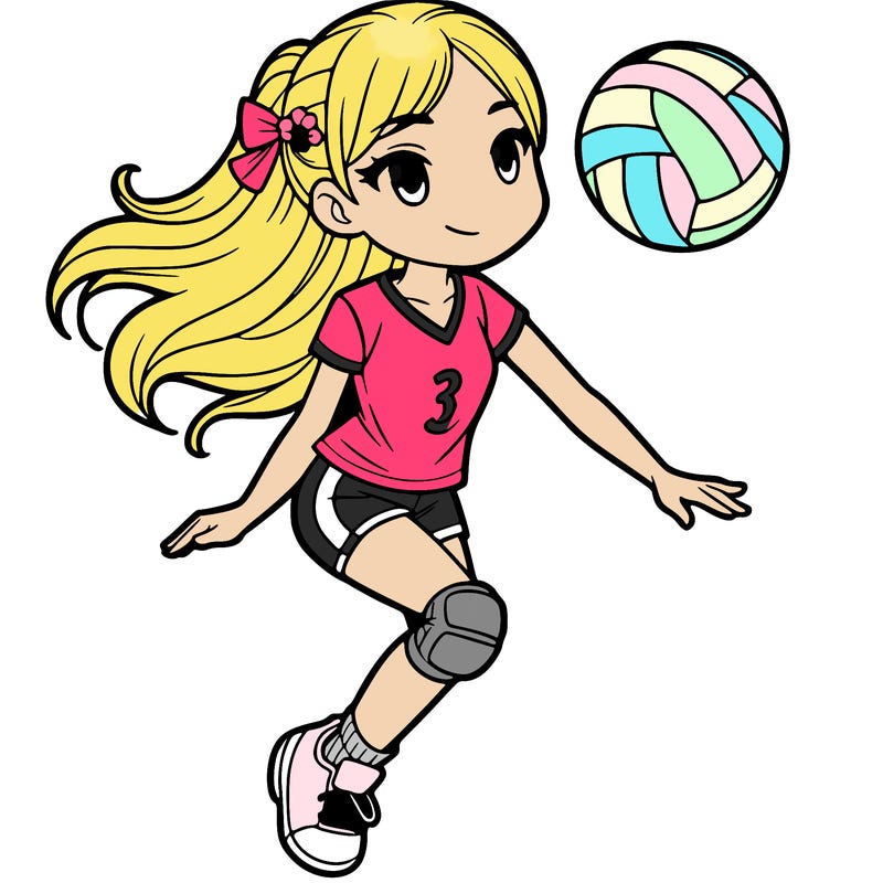 volleyball girl
