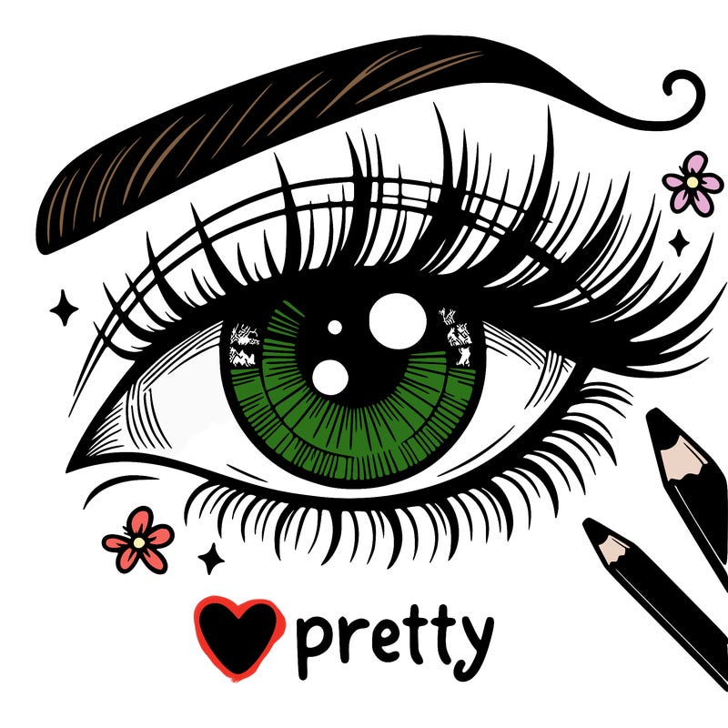 pretty eye