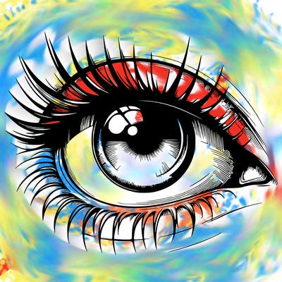realistic eye