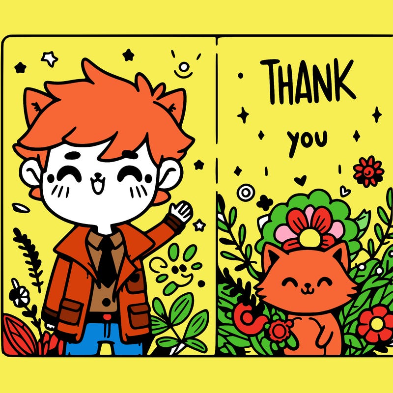 thank you card
