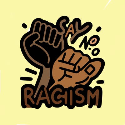 say no to racism