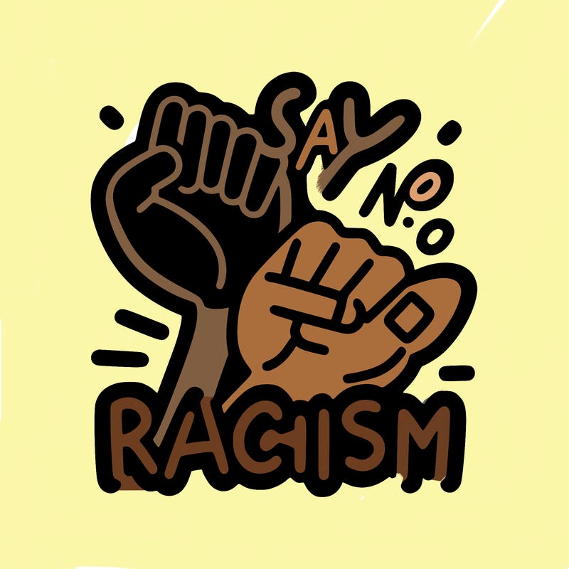 say no to racism