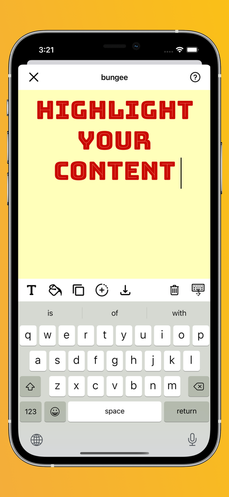 Fancy Fonts for Stories - A mobile app interface displaying a bold red font style for social media stories