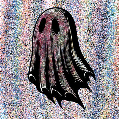 realistic creepy ghost