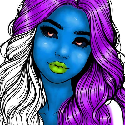 beautiful realistic girl