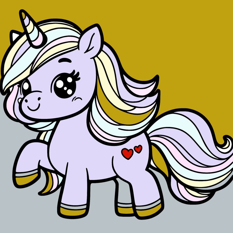 unicorn animated