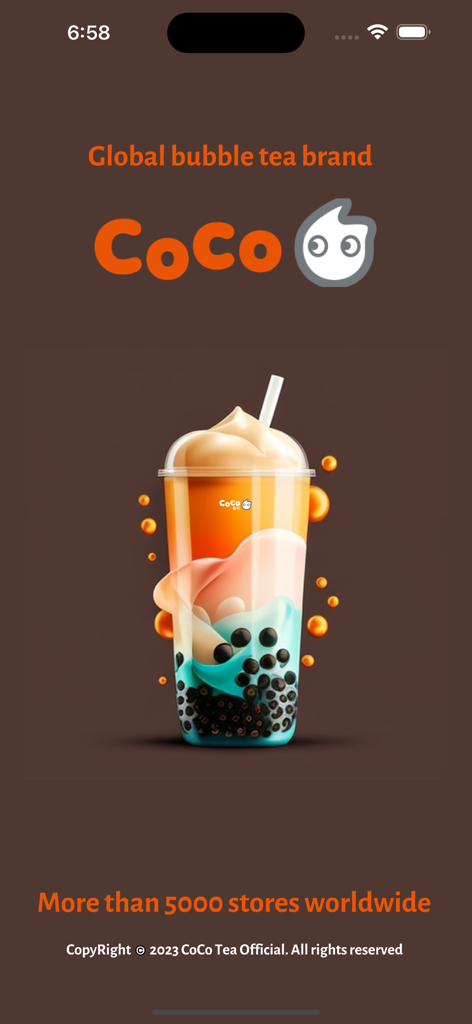 CoCo Tea NL - Food & Drink App | MWM