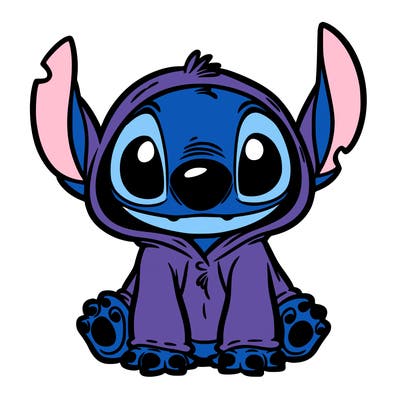 stitch in a dog costume