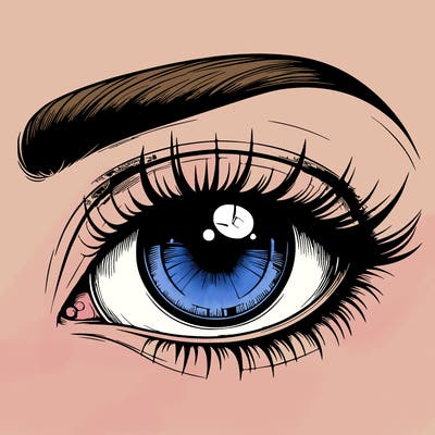 realistic eye