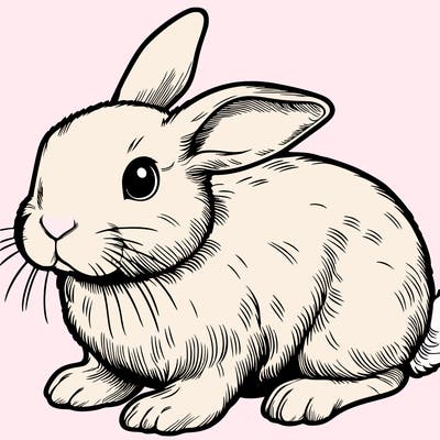 realistic bunny
