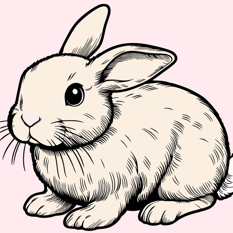 realistic bunny