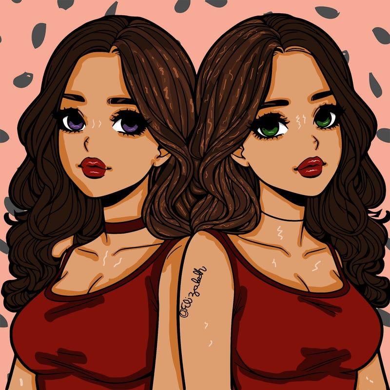 realistic twin sisters