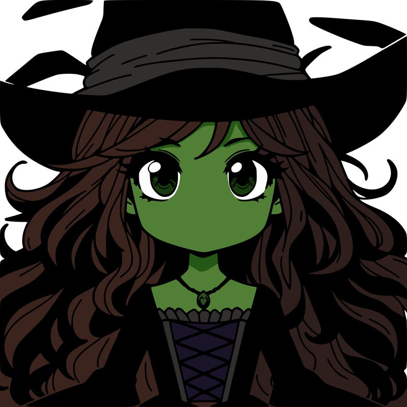 wicked movie anime style