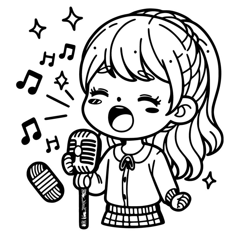 singing