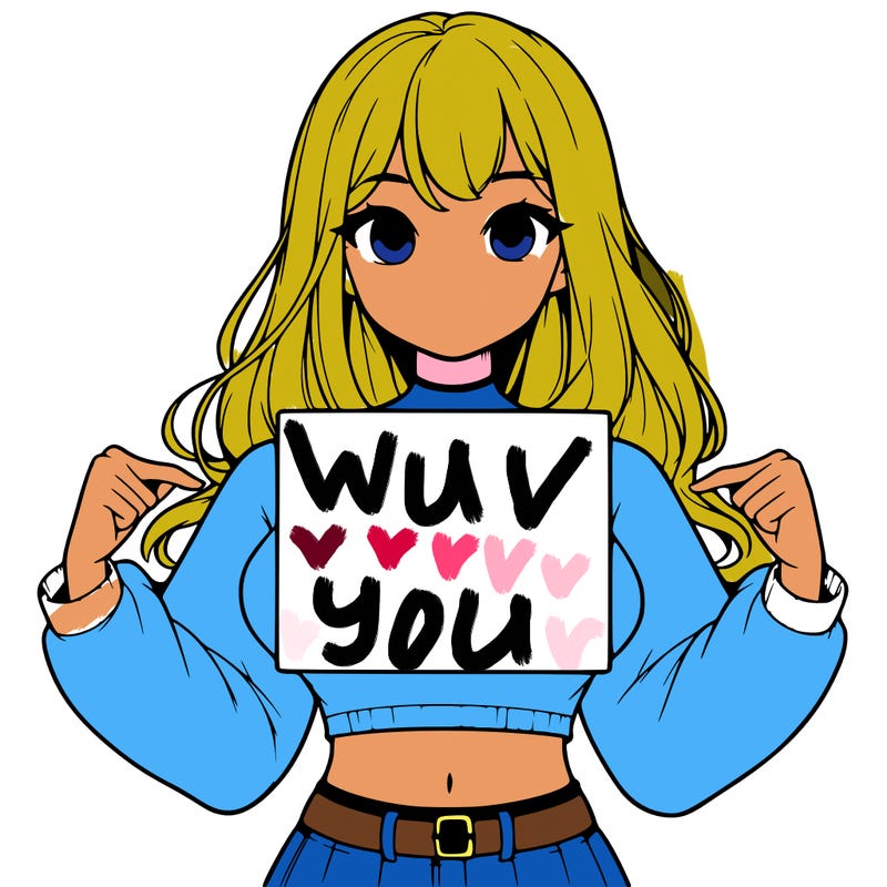 girl holding a blank sign in a long sleeve crop top