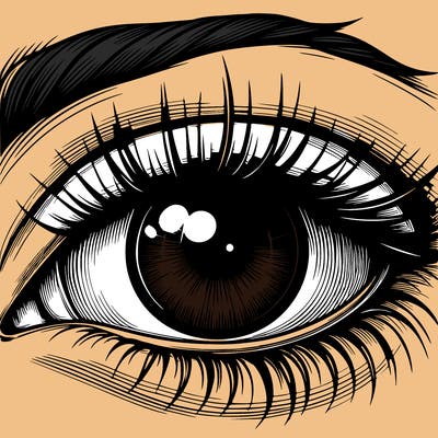 realistic eye