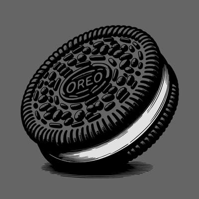 realistic oreo