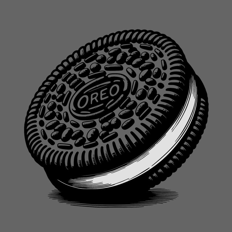 realistic oreo