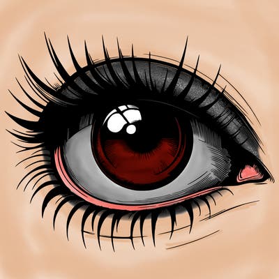 realistic eye