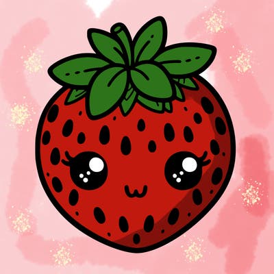 cute strawberry