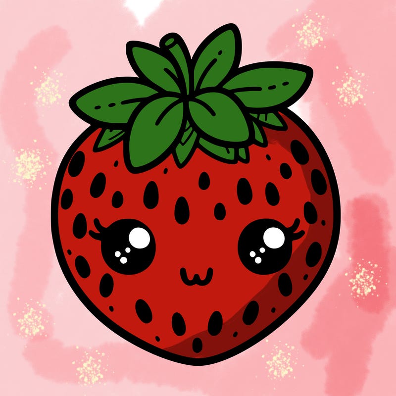 cute strawberry