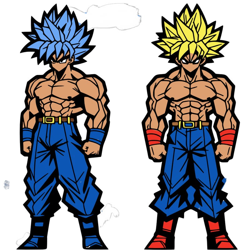 goku and vegeta