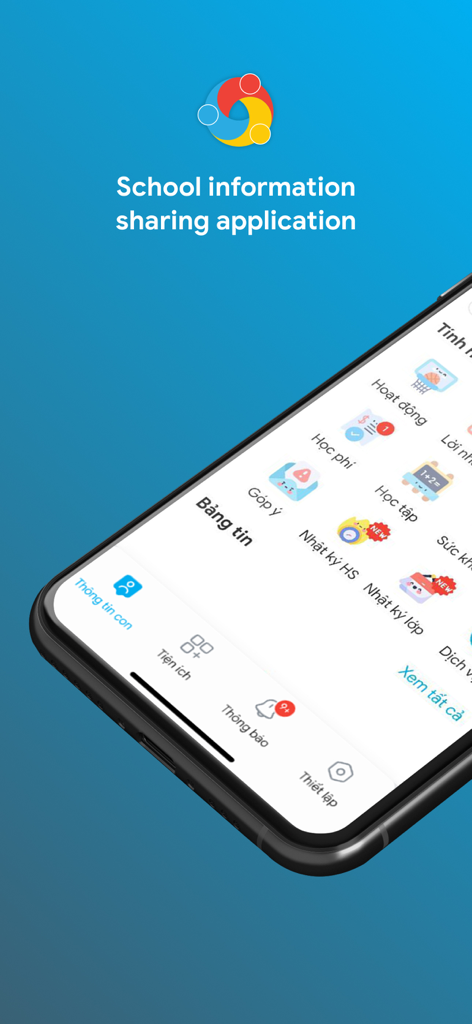 SISAP Phu huynh 학교 정보 공유 애플리케이션 인터페이스