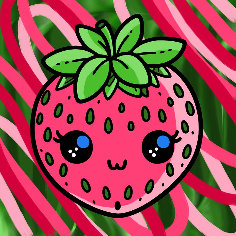 cute strawberry