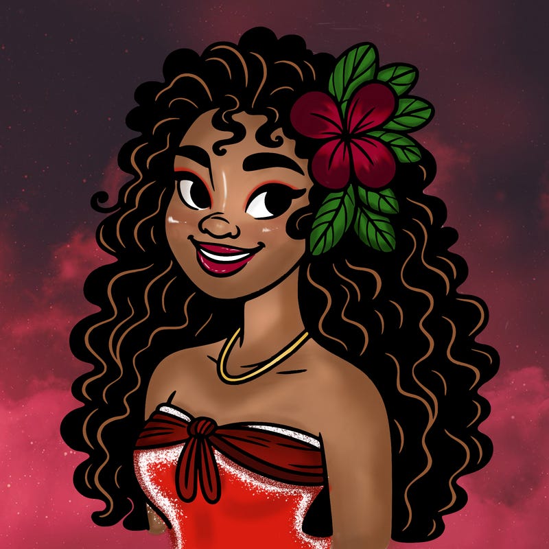 hawaiian black woman