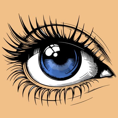 realistic eye