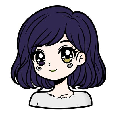 girl with shoulder hair