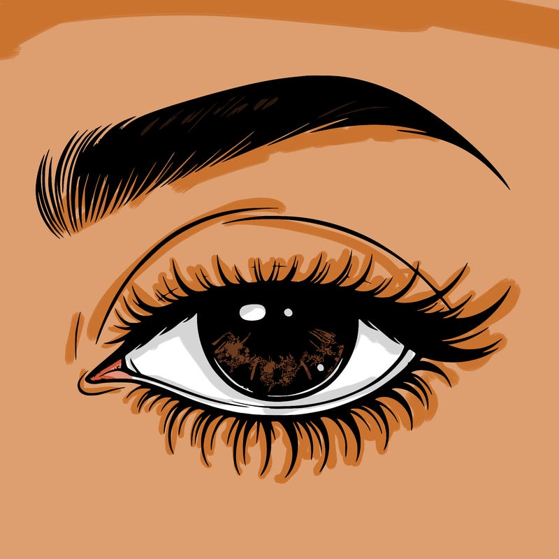 eye closed realistic